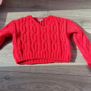 Red Sweater cropped